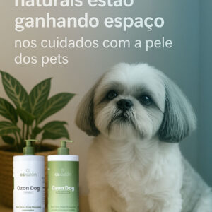 Por que produtos naturais estão ganhando espaço nos cuidados com a pele dos pets